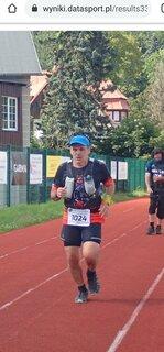 Krzysztof während Izerski Weekend Biegowy 2021