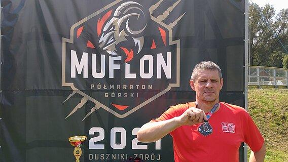 Tomasz während Biegi Górskie Muflon 2021