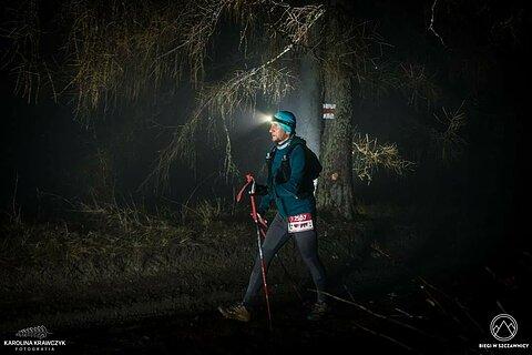 Krzysztof während Pieniny Ultra-Trail 2022
