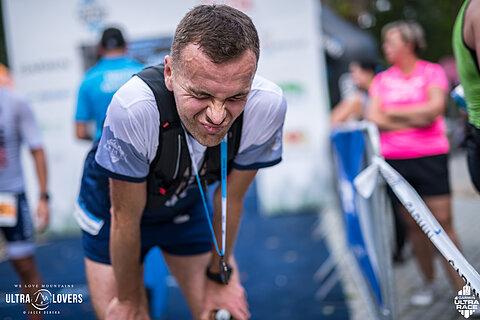 Rafał während Garmin Ultra Race Radków 2022