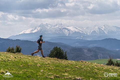 Przemysław während Pieniny Ultra-Trail 2023