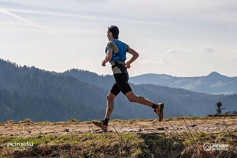 Miłosz während Pieniny Ultra-Trail 2023
