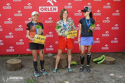 Elżbieta während Rykowisko Ultra Trail 2023