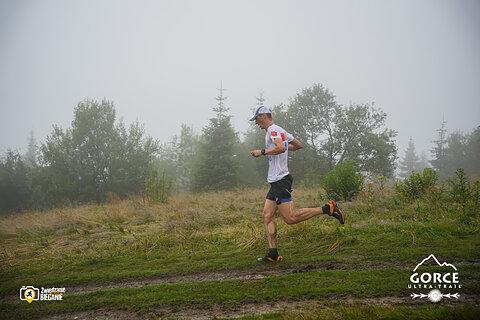 Szymon während Gorce Ultra-Trail 2023