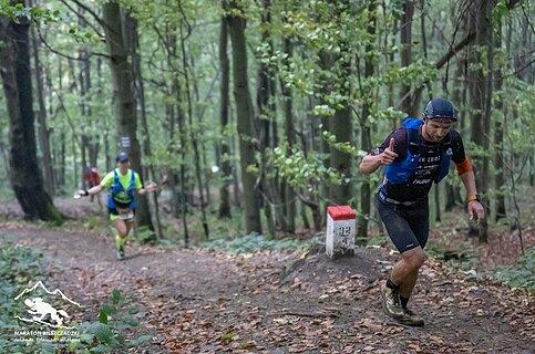 Jarosław während Ultra Maraton Bieszczadzki 2023