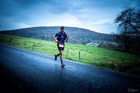 Michał während Łemkowyna Ultra-Trail® 2023