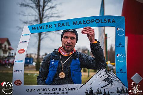 Jarosław während Winter Trail Małopolska 2023