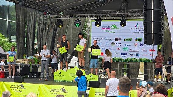 Krzysztof während Europejski Festiwal Biegowy 2024