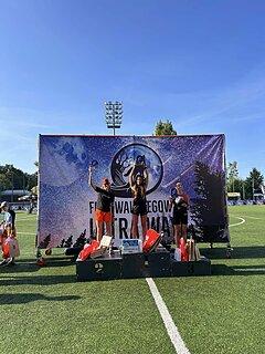 Elżbieta während Festiwal Biegowy Ultra Way 2024