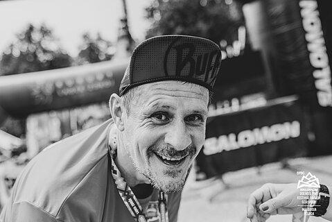 Tomasz während Dolnośląski Festiwal Biegów Górskich 2024