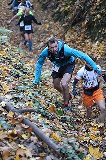 Tomasz während Smok Ultra Race 2024
