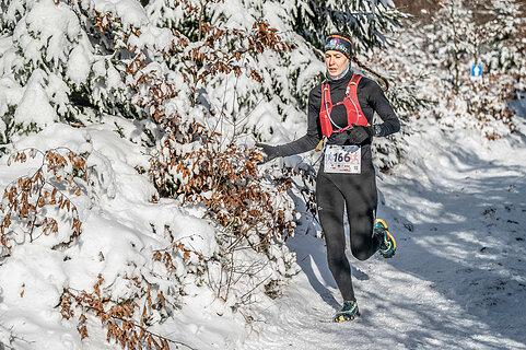 Dominika während Półmaraton Górski Orzeł 2024
