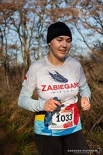 Katarzyna während Grand Prix Krakowa w biegach górskich 2024