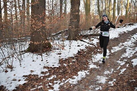 Andżelika während Ultramaraton Annogórski 2025