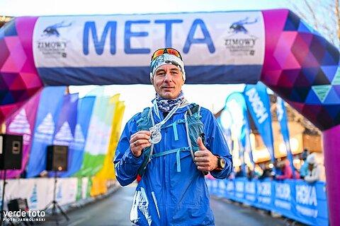 Damian während Zimowy Ultramaraton Karkonoski 2025