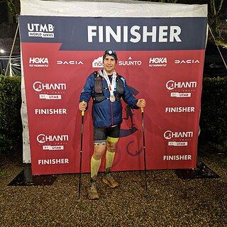 Eryk während Chianti Ultra Trail 2025