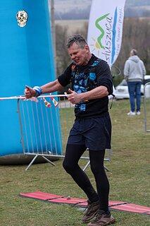 Andrzej während Waligóra Run Cross 2025