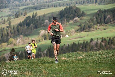 Damian während Pieniny Ultra-Trail 2025