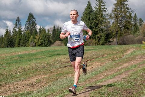 Miłosz während Pieniny Ultra-Trail 2025