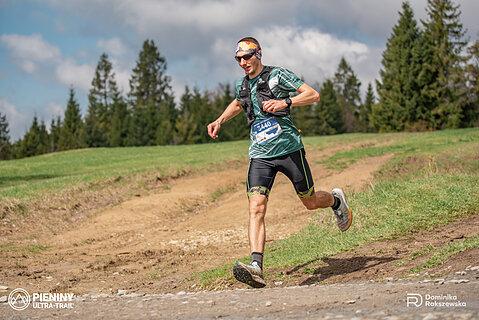 Michał während Pieniny Ultra-Trail 2025