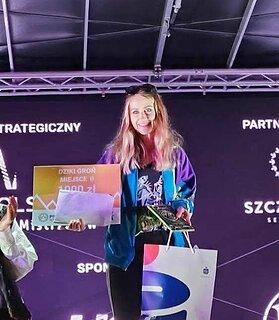 Sabina während Pieniny Ultra-Trail 2025
