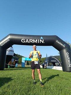 Damian während Garmin Ultra Race Myślenice 2025
