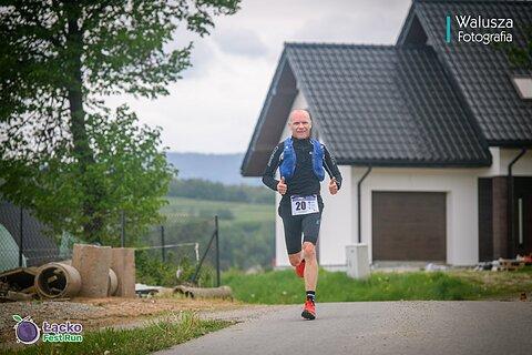 Piotr während Łącko Fest Run 2025