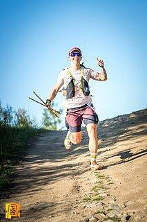 Agnieszka während Turbacz Summer Trail 2025