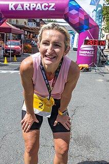Ewelina während 3 X Śnieżka = 1 X Mont Blanc 2025