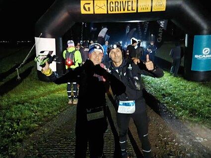 Krzysztof während Baran Trail Race 2025