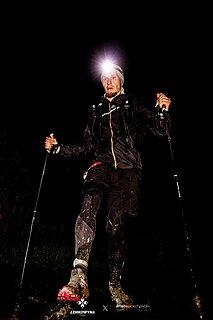 Michał während Łemkowyna Ultra-Trail® 2025