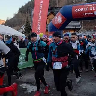 Roman während Gorce Ultra-Trail Winter 2026