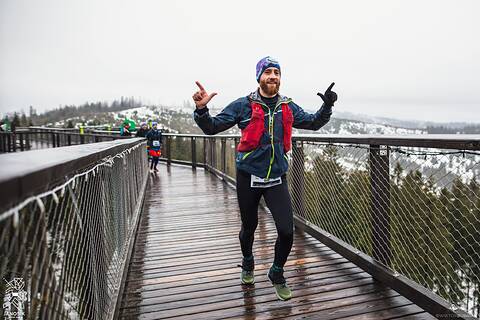 Rafał während Janosik Winter Race 2026