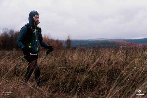 Rafał während Łemkowyna Ultra-Trail® 2025
