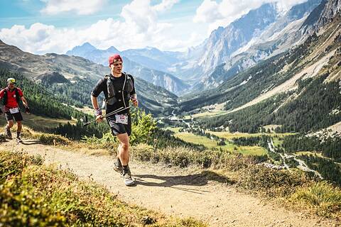 Jacek während UTMB 2023