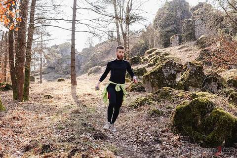 Rafał während Biegowa Niegowa 2026
