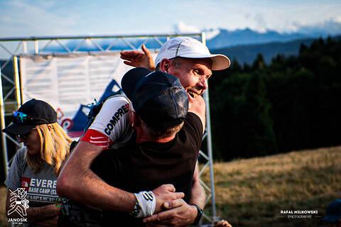 Mariusz während Janosik Ultra Race 2025