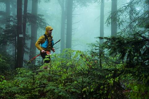 Miron während XRun - Wyspowy Trail 2026
