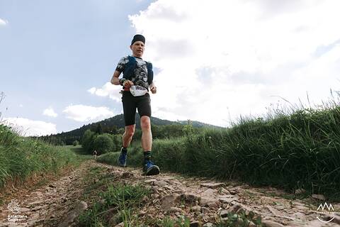 Piotr während Ultra-Trail® Małopolska 2026