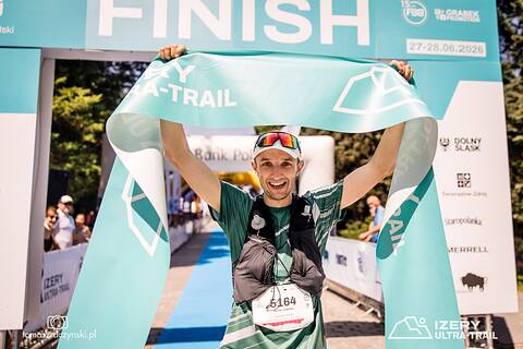 Michał während Izery Ultra-Trail 2026