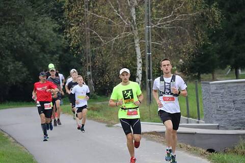 Michał während Bieg Niezłomnych 2018