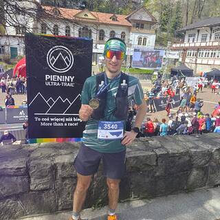Michał während Pieniny Ultra-Trail 2026