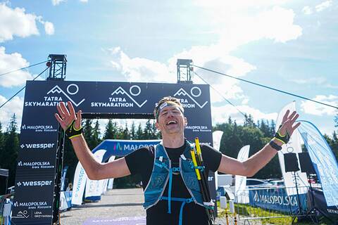 Marcin während Tatrzański Festiwal Biegowy 2026