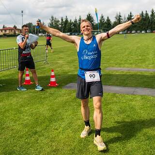 Jacek während Ultramaraton Powstańca 2026