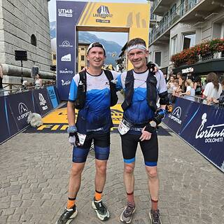 Paweł während Lavaredo Ultra Trail 2026