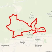 Streckenkarte